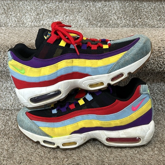 Nike Air Max 95 SP Multi. Men’s size 10.5. CK5669-400. Very good condition - Picture 8 of 16